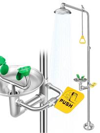 Vòi sen tắm kết hợp rửa mắt khẩn cấp WJH0858