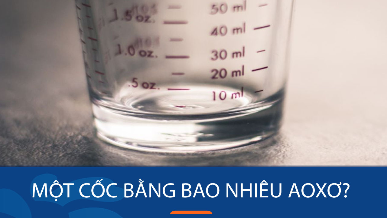 mot coc bang bao nhieu aoxo